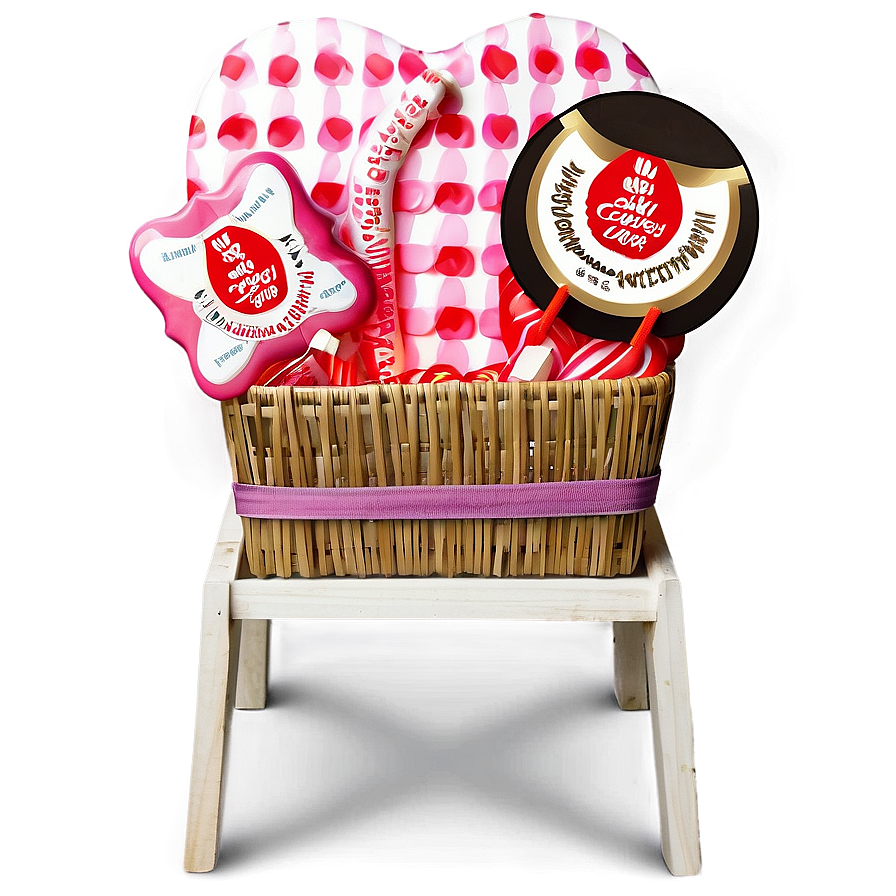 Candy Gift Basket Ideas Png Fii32 PNG Image