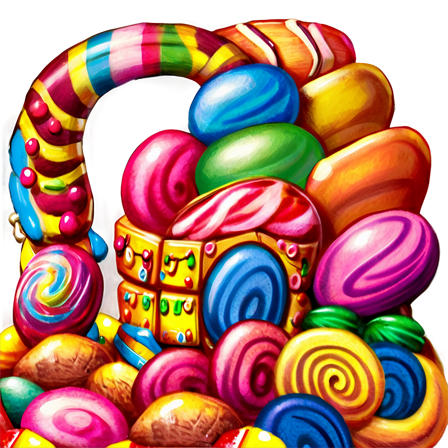 Candy Land Confection Quest Png Ywg PNG Image