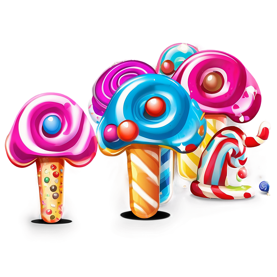 Candy Land Fantasy Feast Png Cjo28 PNG Image