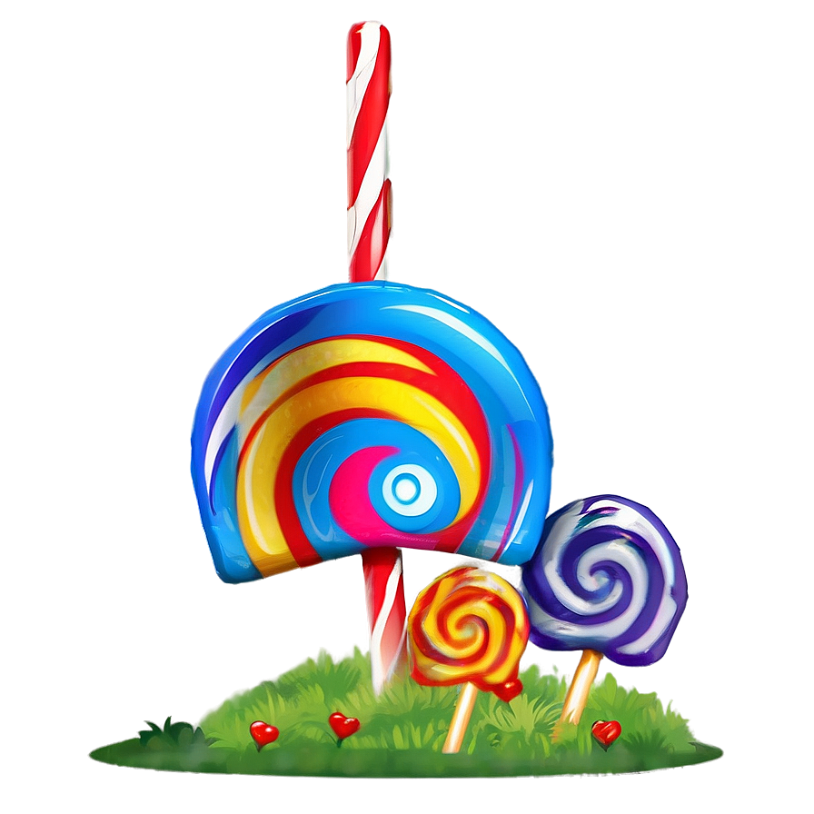 Candy Land Lollipop Trees Png Ihx PNG Image