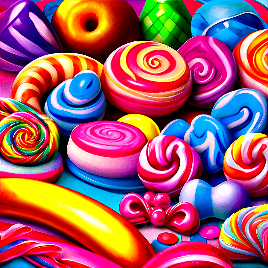 Candy Land Sweet Treats Collection Png 06202024 PNG Image