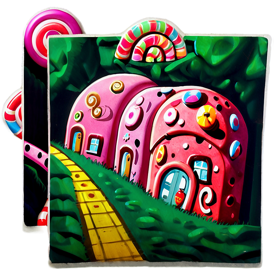 Candy Land Sweetheart Valley Png 06202024 PNG Image