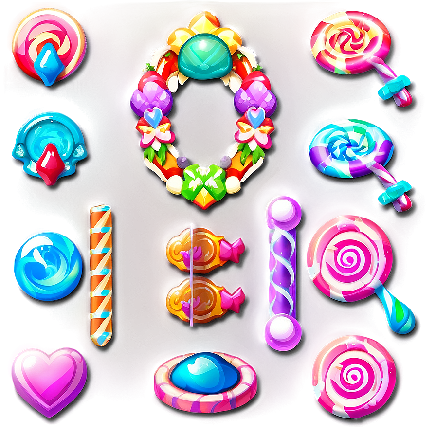 Candyland Candy Jewel Kingdom Png Lix PNG Image