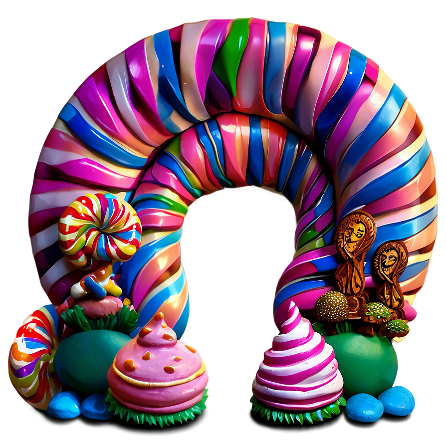 Candyland Dreamland Scene Png Jsq82 PNG Image