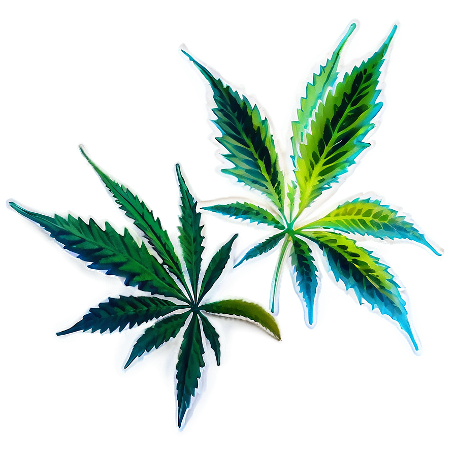 Cannabis Indica Leaf Png Pxm PNG Image