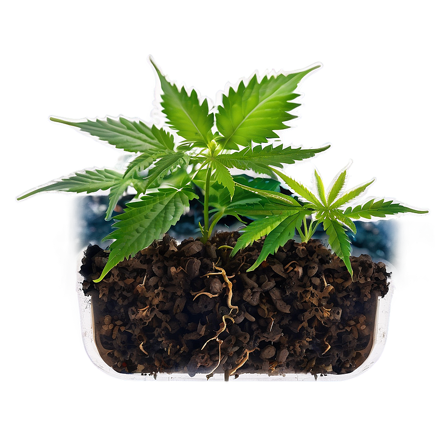 Cannabis Seedling Png 05032024 PNG Image