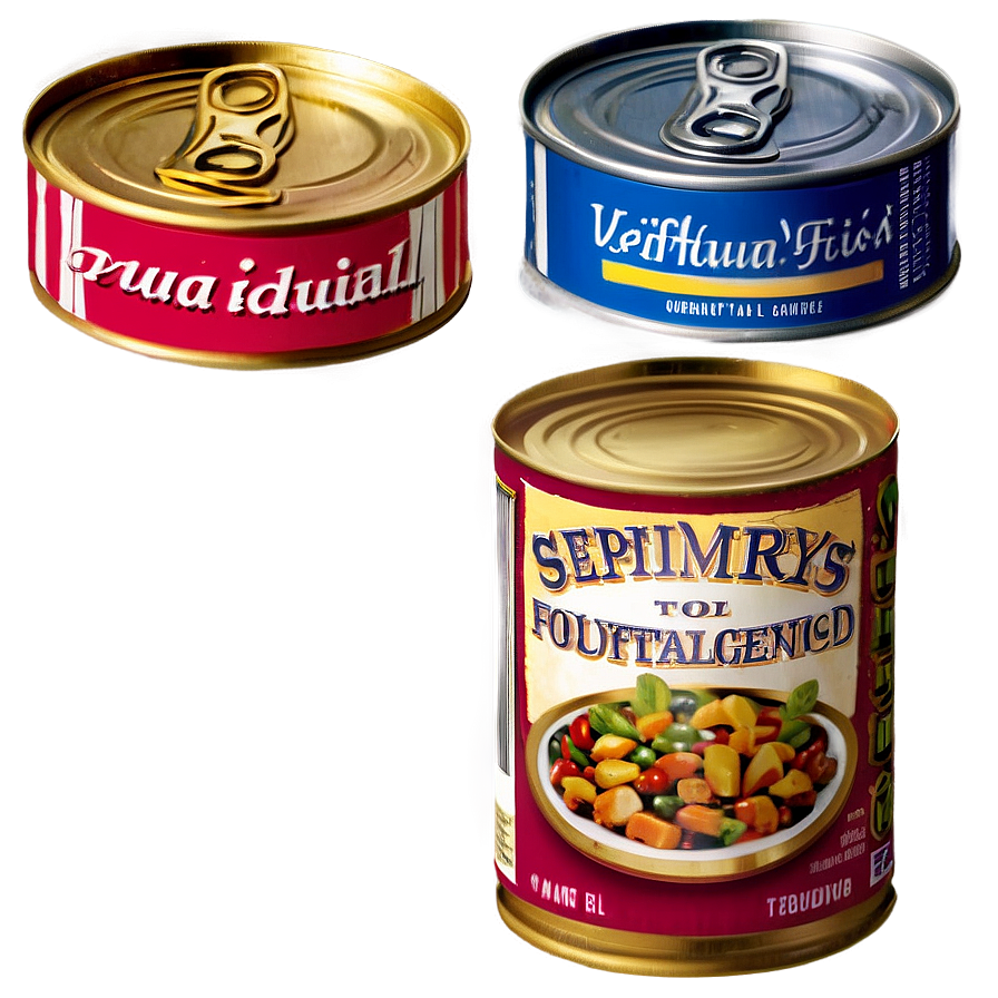 Canned Food B PNG Image