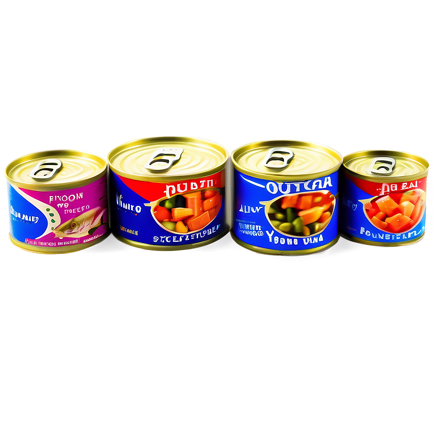 Canned Tuna Selection Png Bbs PNG Image