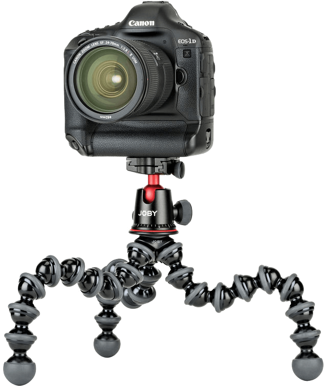 Canon Cameraon Joby Gorillapod PNG Image