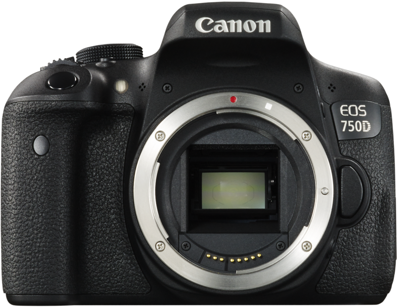 Canon E O S750 D D S L R Camera Body PNG Image