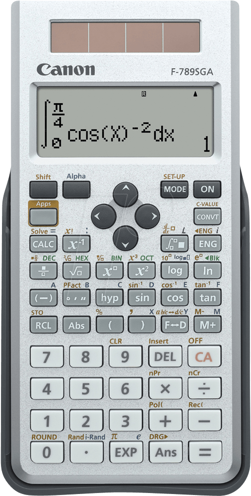 Canon Scientific Calculator F789 S G A PNG Image