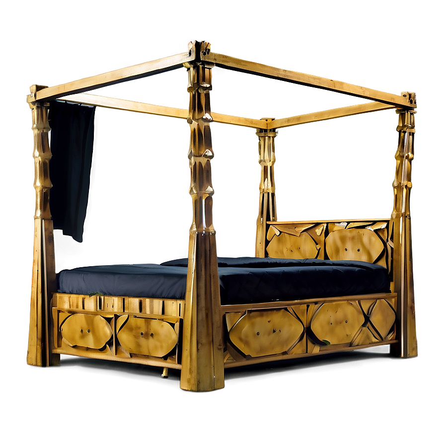 Canopy Bed Frame Png Hcs70 PNG Image