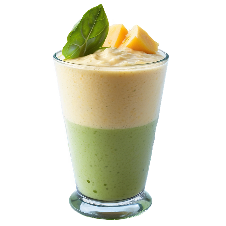 Cantaloupe Basil Smoothie Png Xmo PNG Image