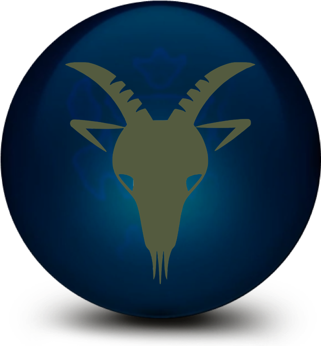 Capricorn Zodiac Symbol Button PNG Image