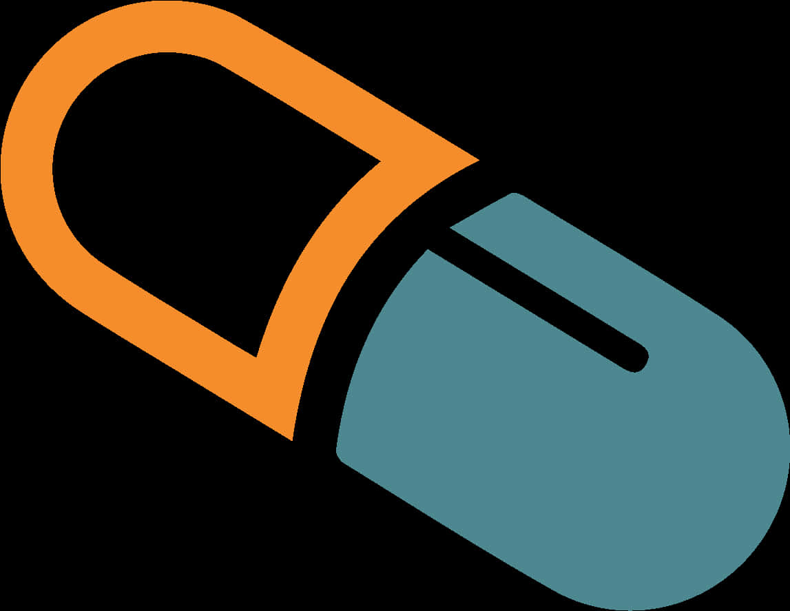 Capsule Pill Icon PNG Image