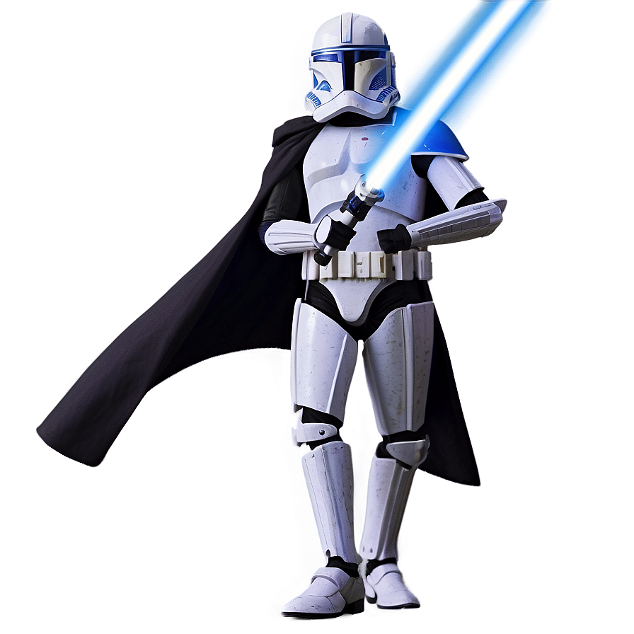 Captain Rex With Lightsaber Png 74 PNG Image