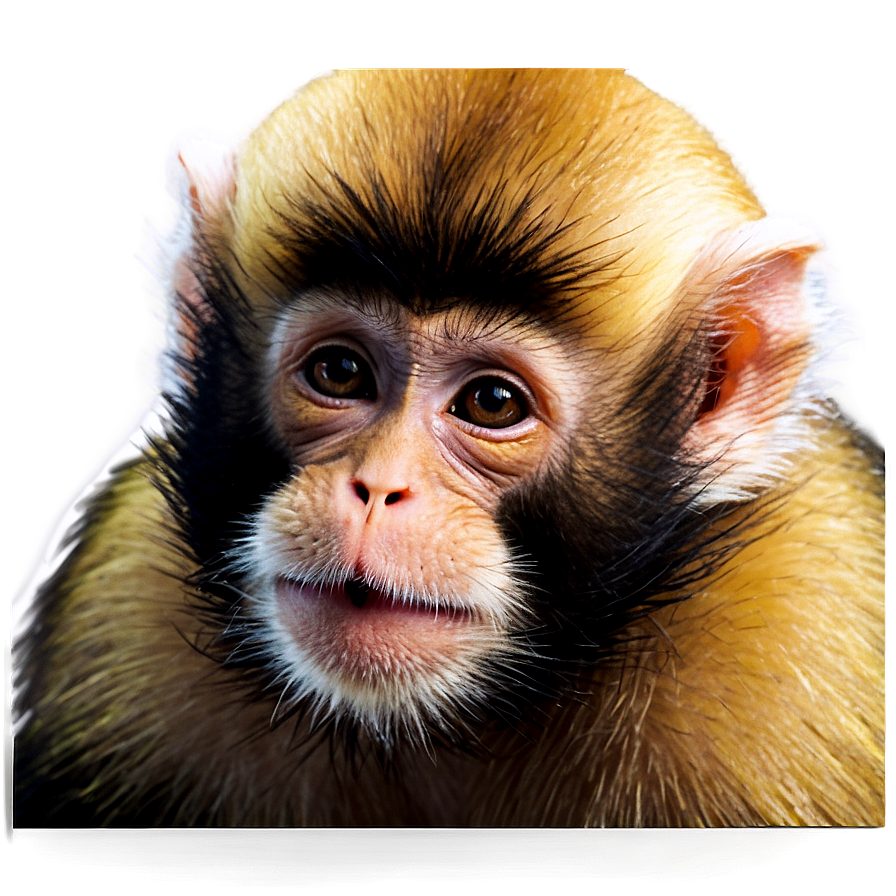 Capuchin Monkey Portrait Png 06292024 PNG Image