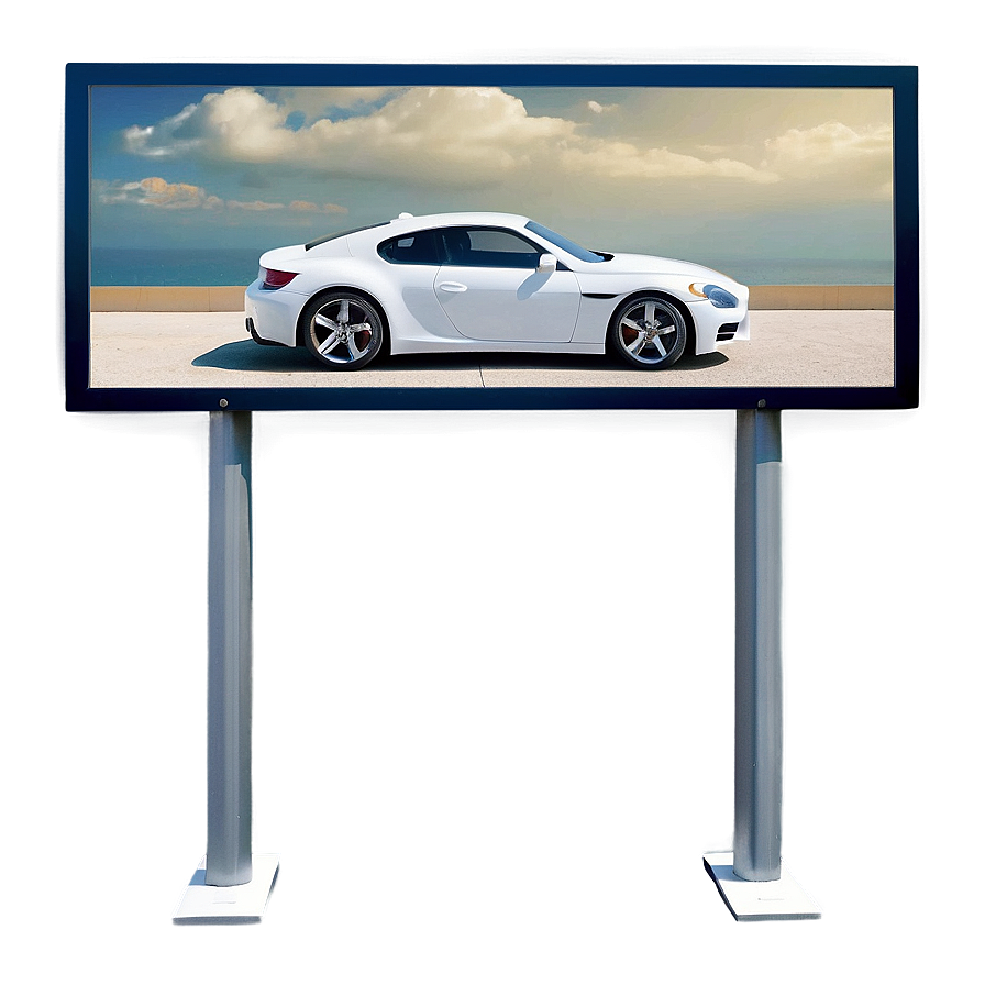 Car Advertisement Billboard Png 69 PNG Image