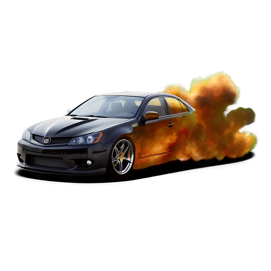 Car Burnout Smoke Png Ltj64 PNG Image