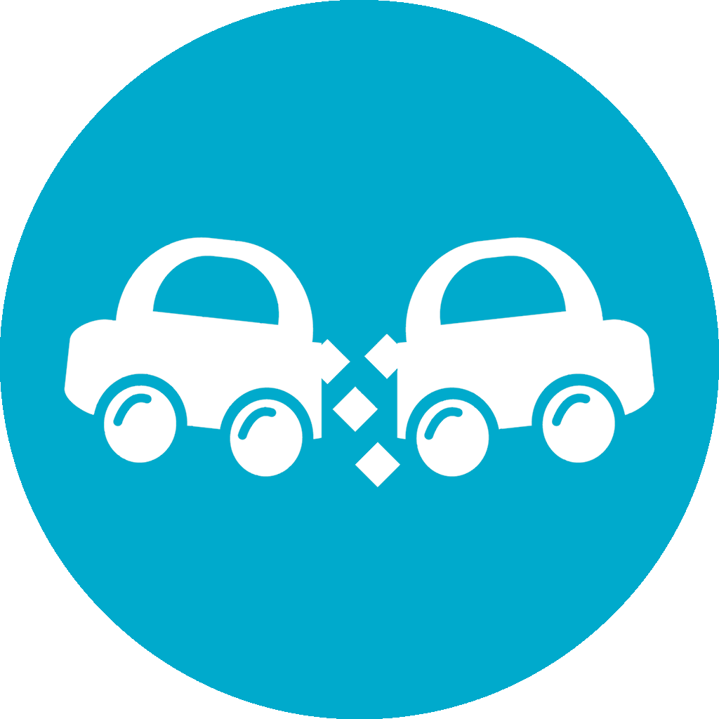 Car Collision Icon PNG Image