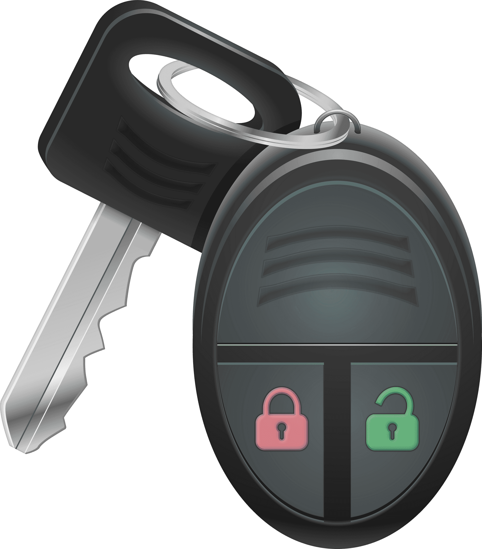 Car Keywith Remote Control Icon PNG Image