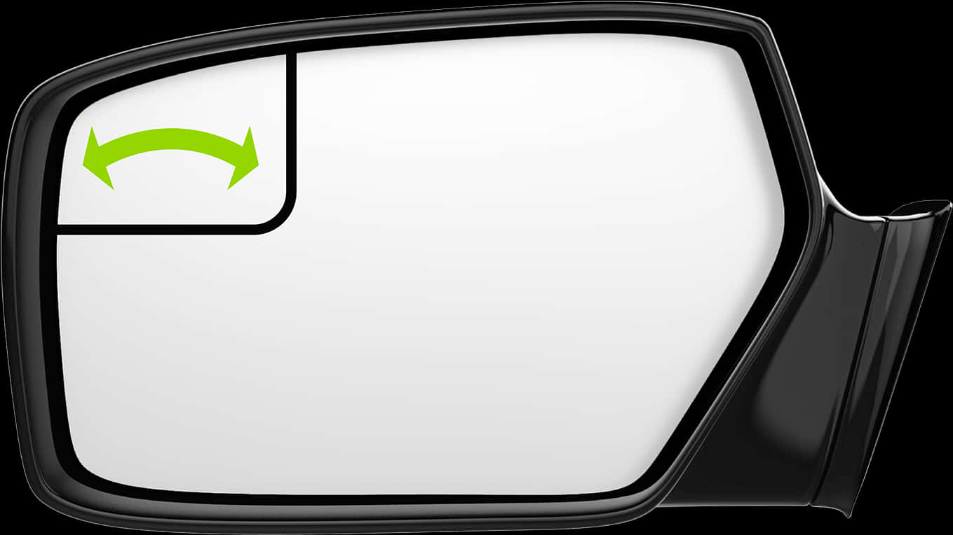 Car Side Mirror View Indicator PNG Image