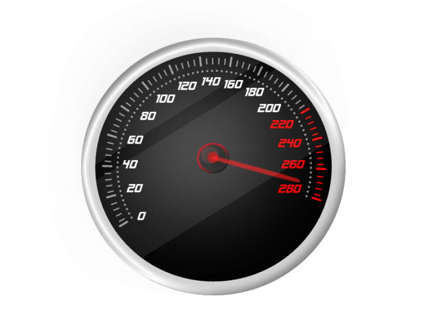 Car Speedometer Dial PNG Image