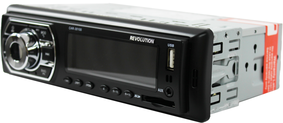 Car Stereo System Revolution Model PNG Image