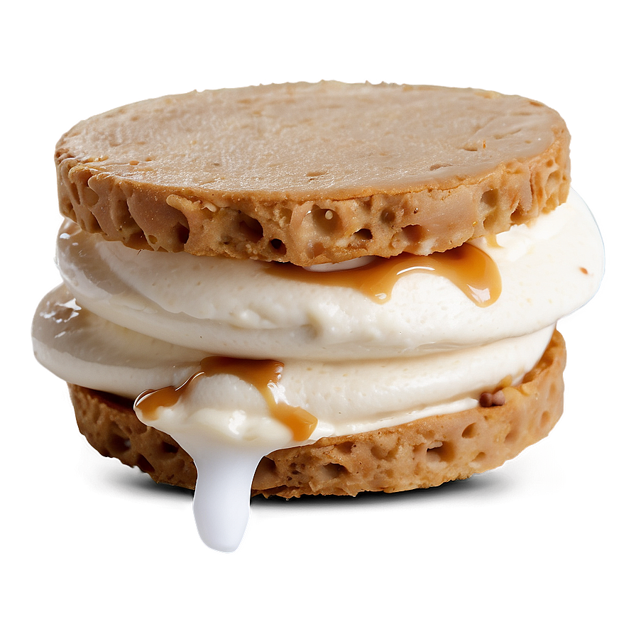 Caramel Apple Ice Cream Sandwich Png 1 PNG Image