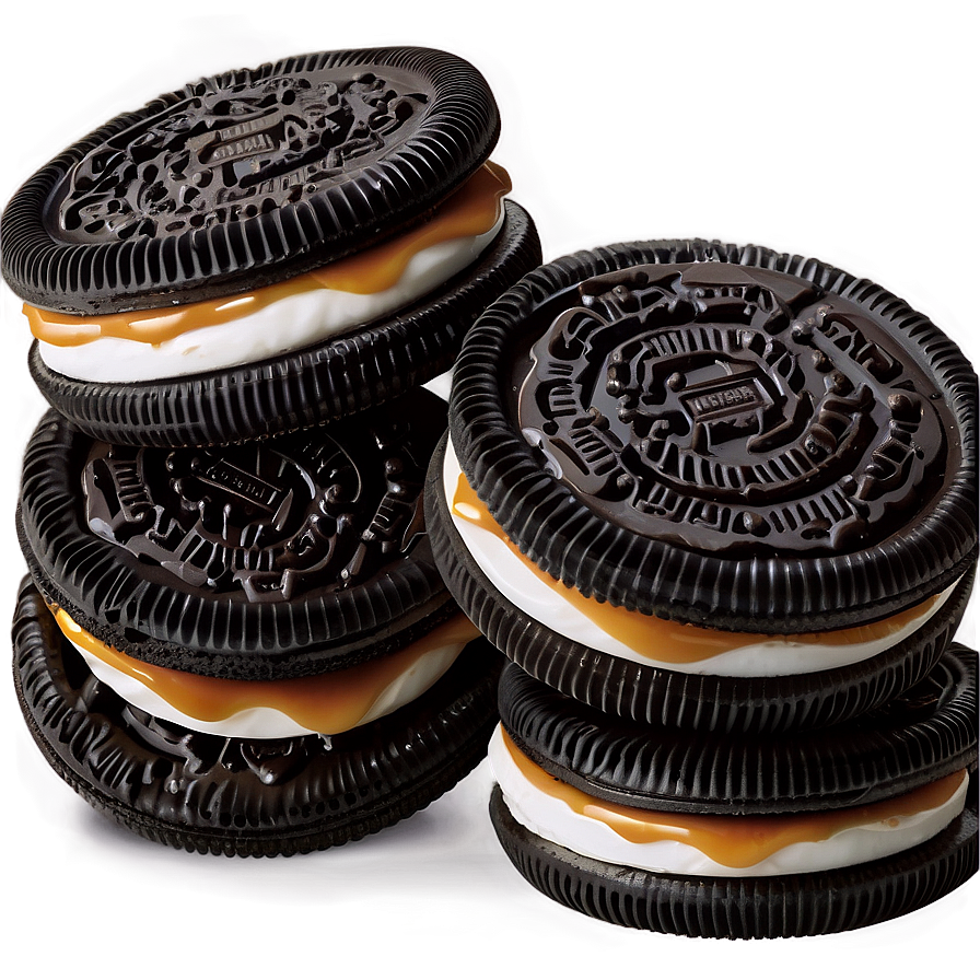 Caramel Coconut Oreo Png 06122024 PNG Image