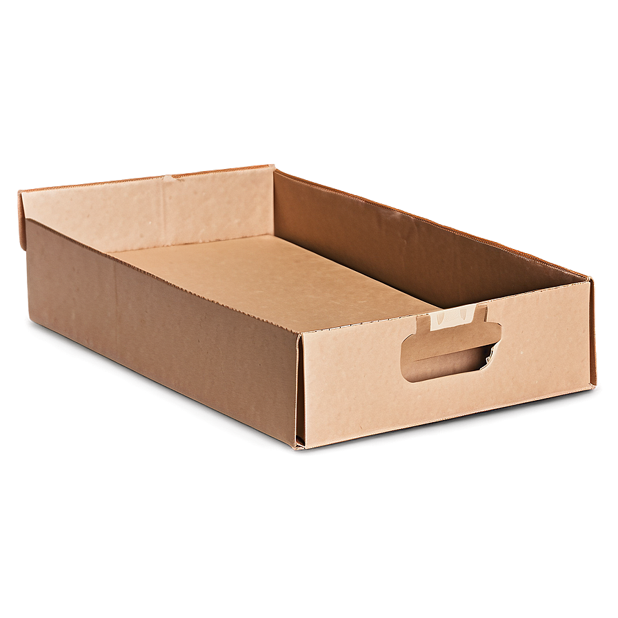 Cardboard Box Open Lid Png Gen PNG Image