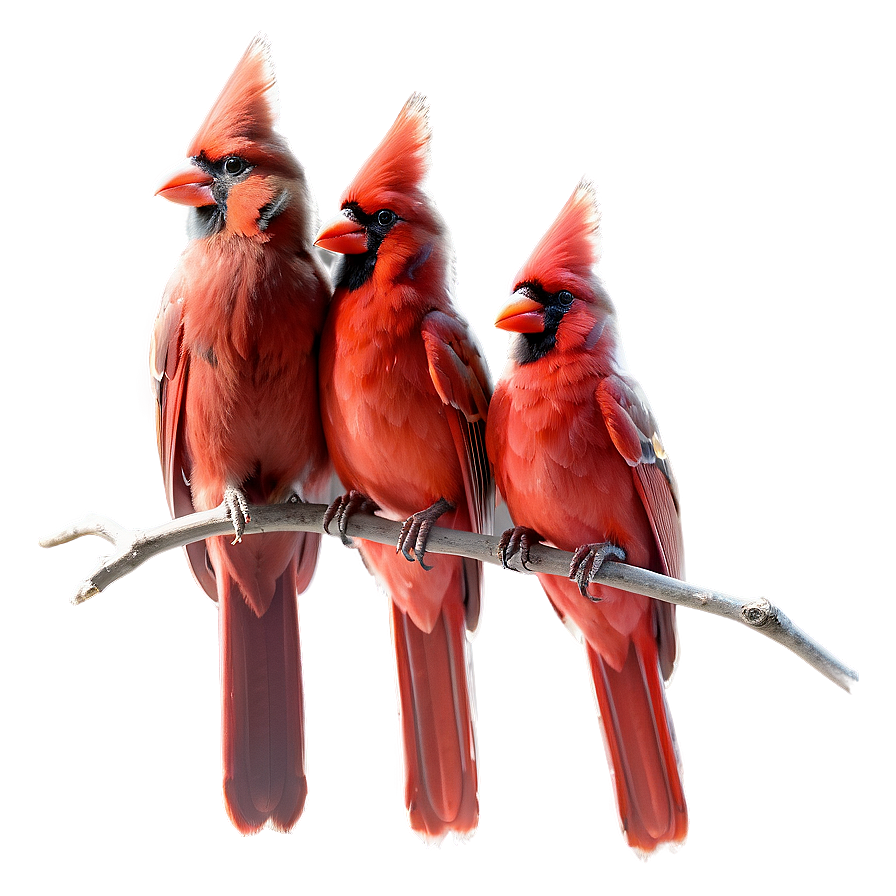 Cardinal Family Png Esy PNG Image