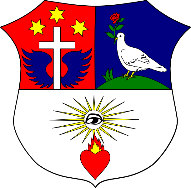 Cardinal Heraldic Shield PNG Image