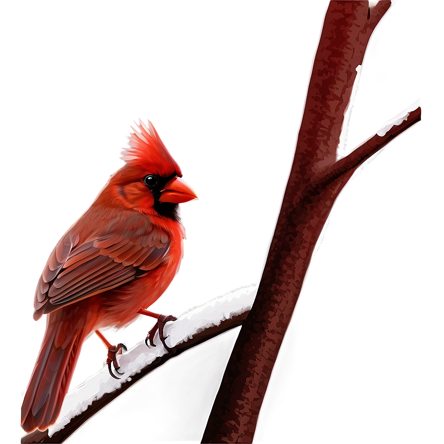 Cardinal Illustration Png 05242024 PNG Image