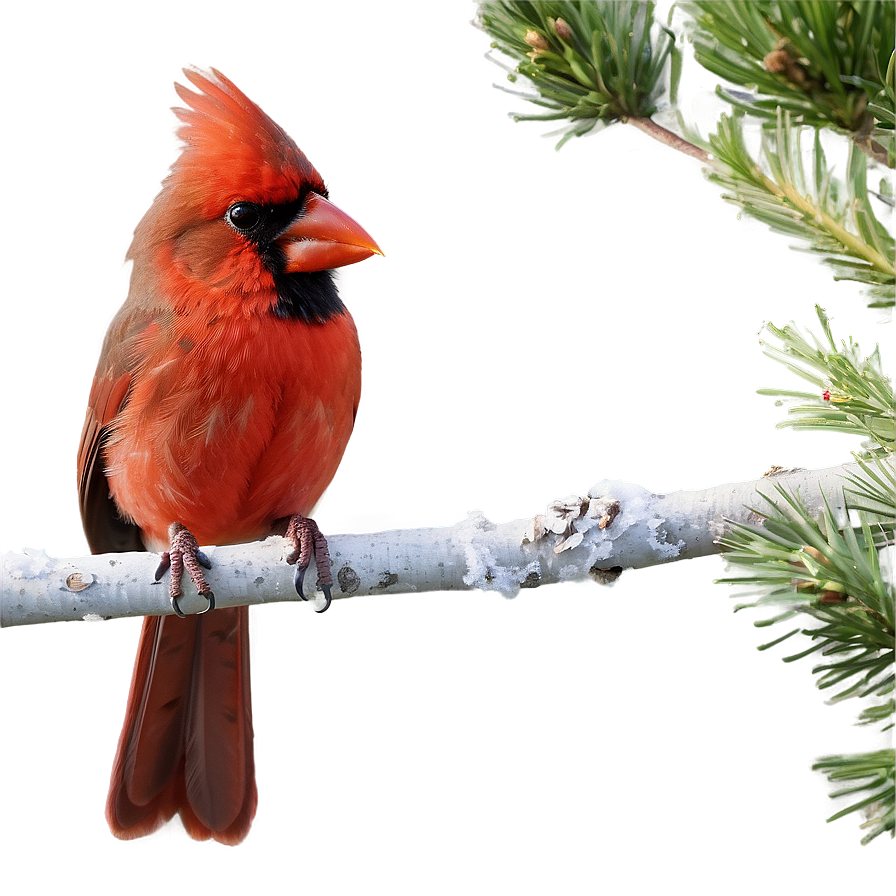 Cardinal In Nature Png Lct PNG Image