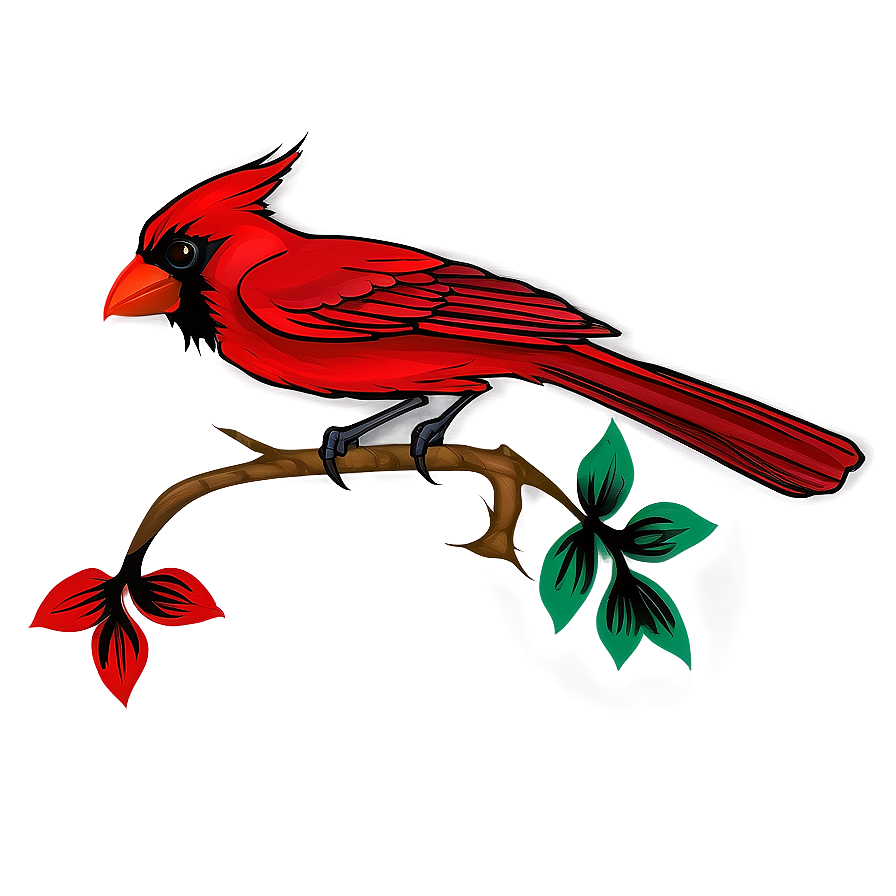 Cardinal Tattoo Design Png 05242024 PNG Image