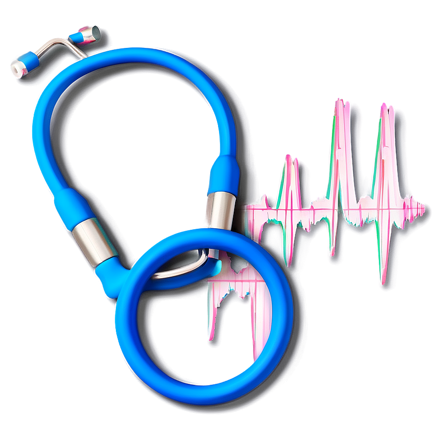 Cardiology Heart Stethoscope Png Ixq9 PNG Image