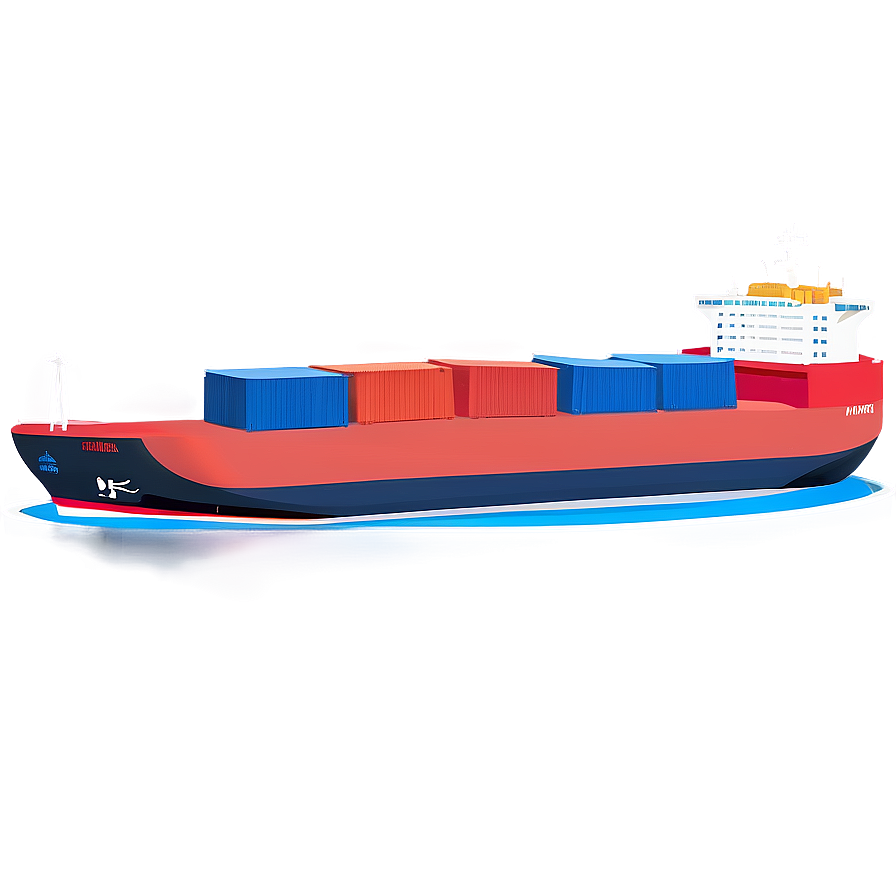 Cargo Ship At Dock Png Pgn97 PNG Image