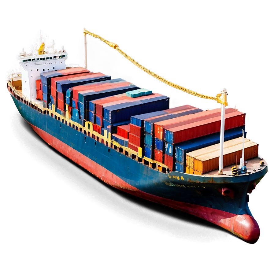 Cargo Ship Boat Png Dxj PNG Image