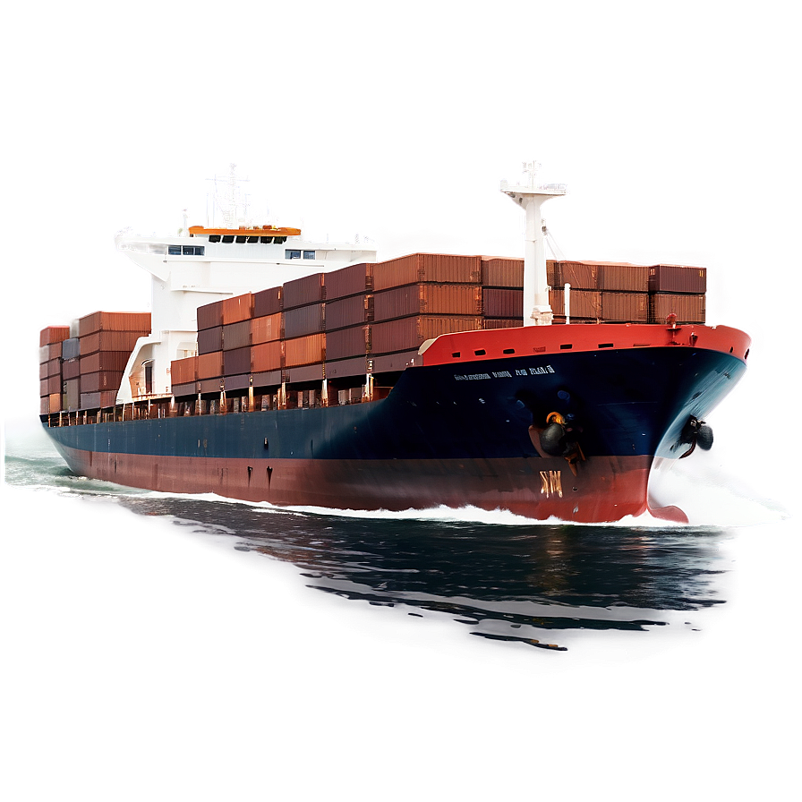 Cargo Ship In Storm Png 34 PNG Image