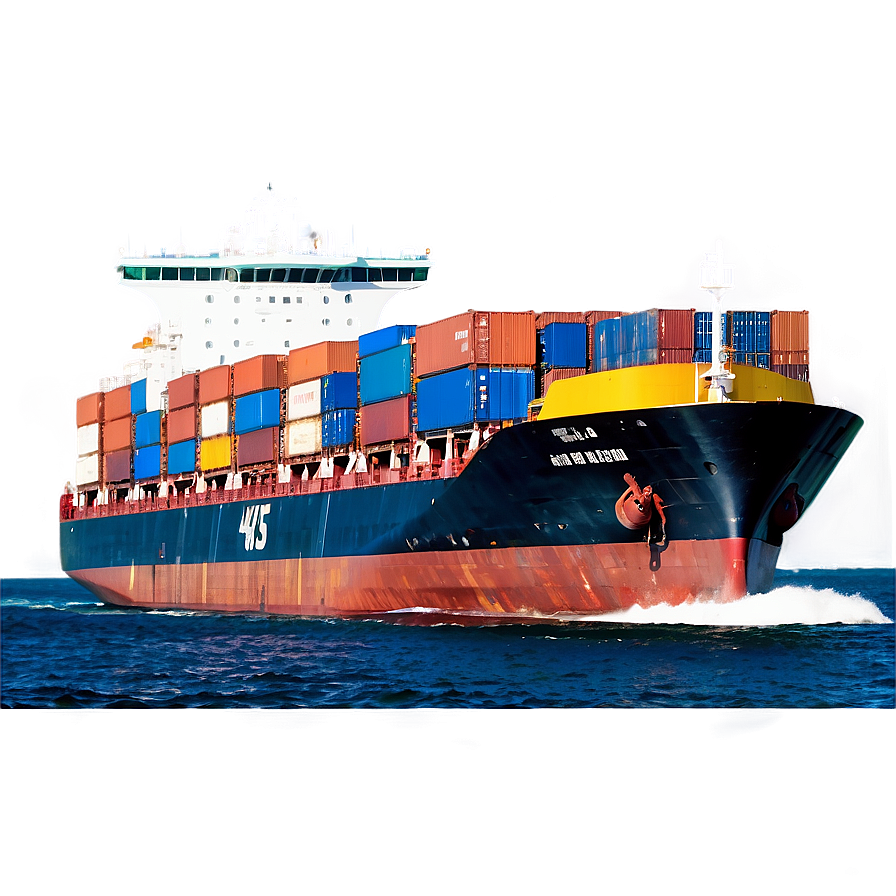 Cargo Ship Underway Png Reg24 PNG Image