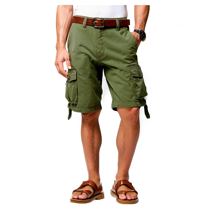 Cargo Shorts B PNG Image