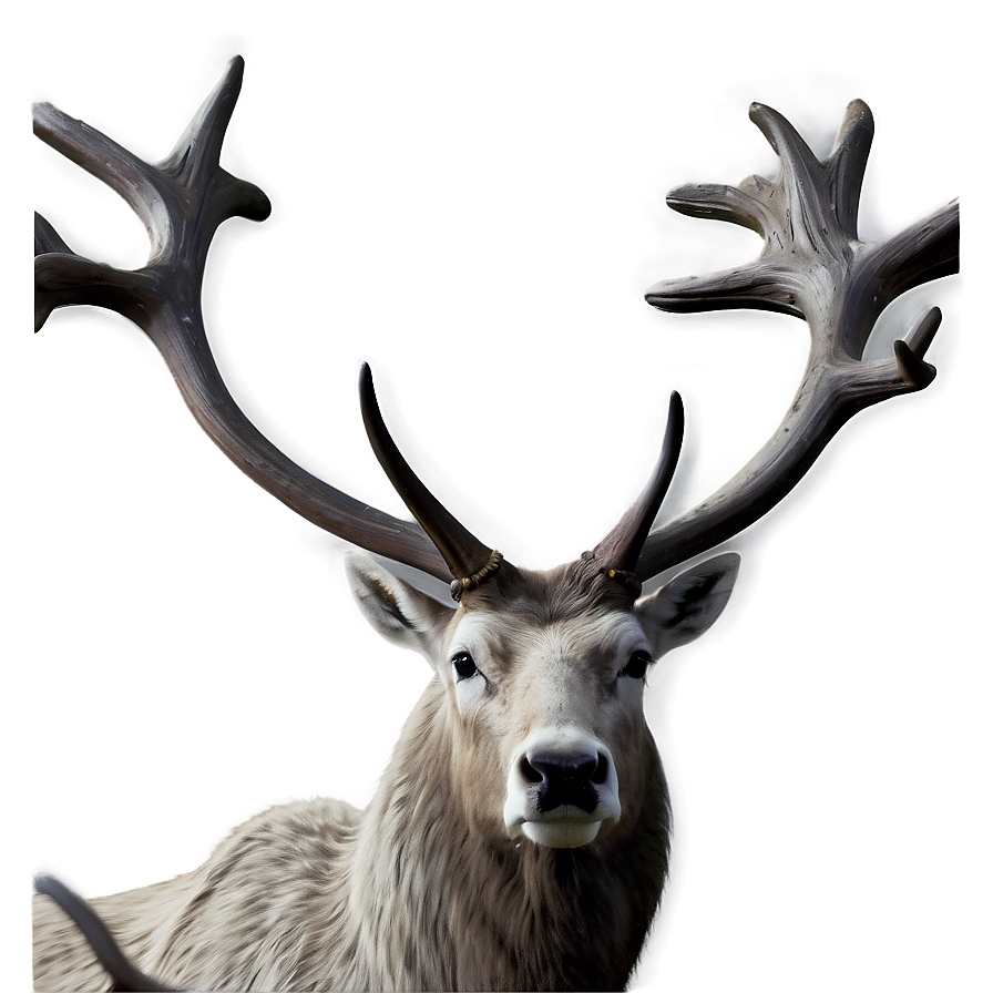 Caribou Close-up Face Png 74 PNG Image