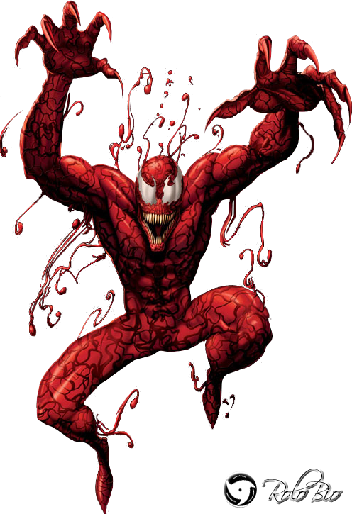 Carnage Comic Character Illustration PNG Image