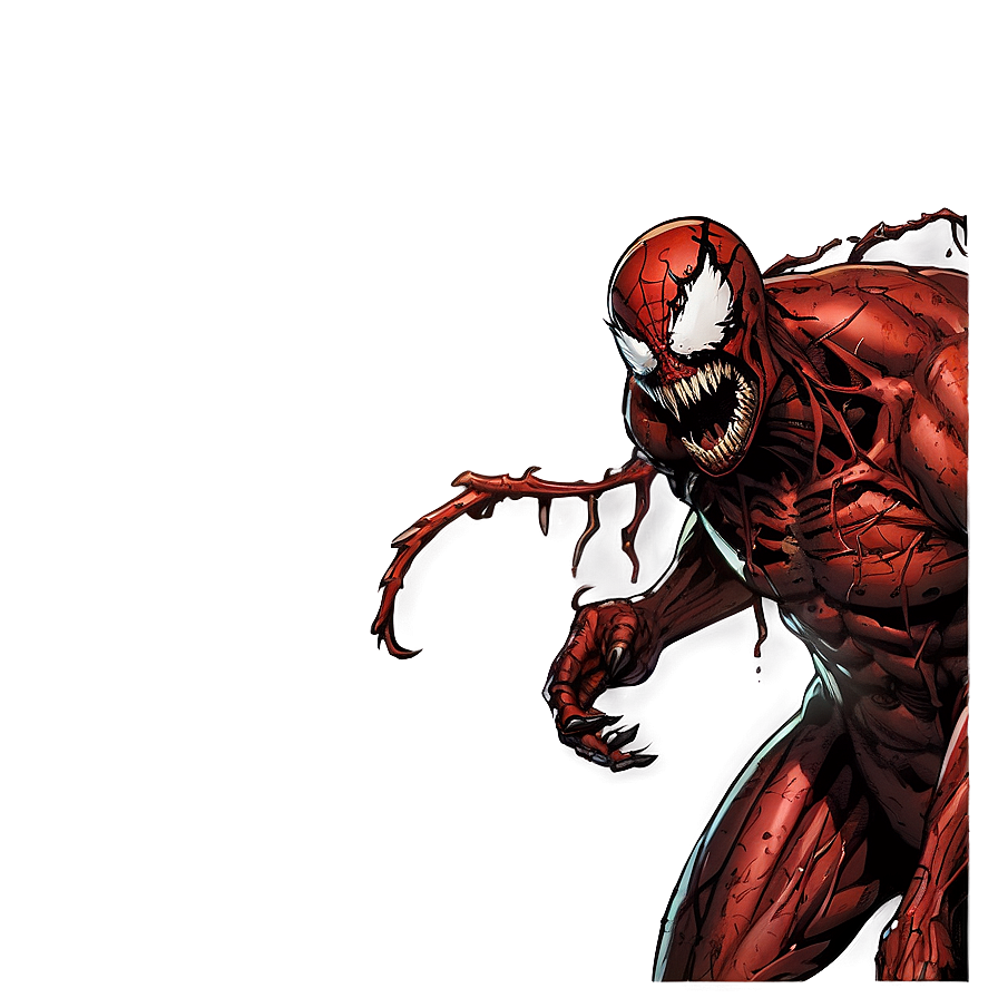 Carnage Comic Illustration Png Ysh42 PNG Image