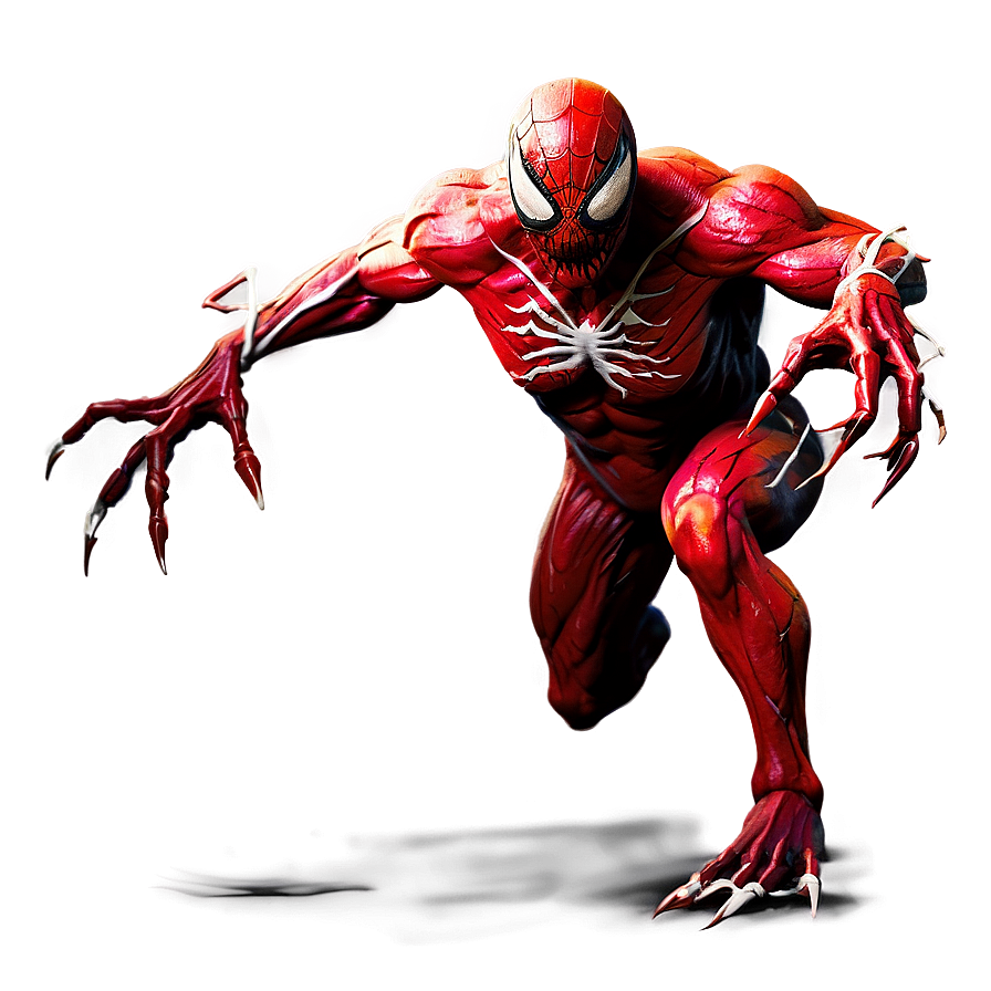 Carnage Dynamic Action Shot Png Pja PNG Image