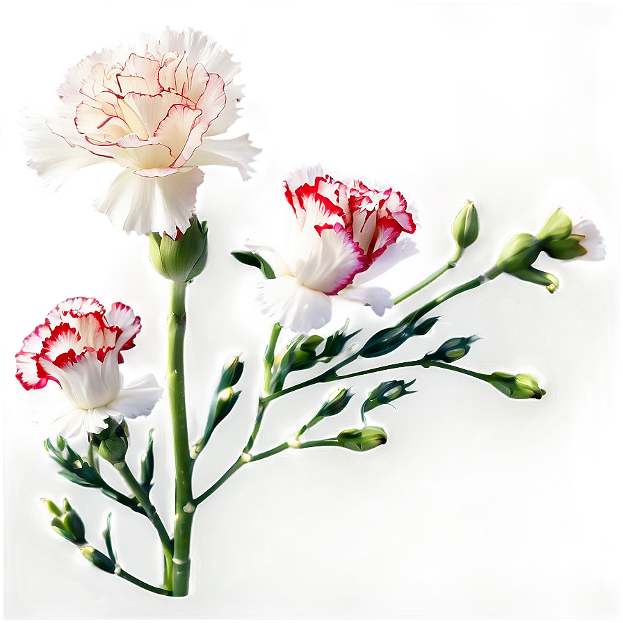 Carnation Flower Transparent Png Crk PNG Image