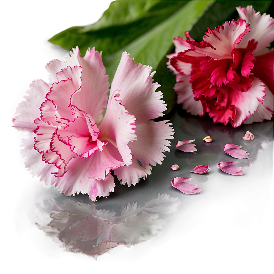 Carnation Petals Close-up Png Tpa46 PNG Image