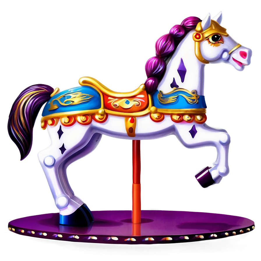 Carnival Carousel Horses Png Iba7 PNG Image