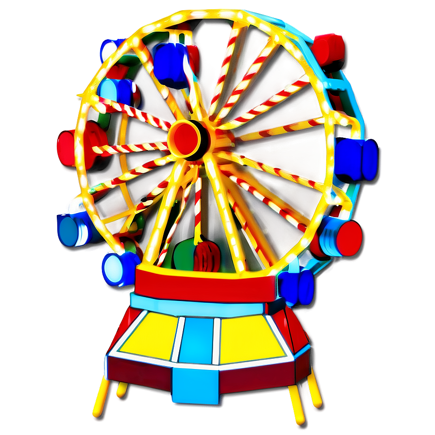 Carnival Ferris Wheel Png Kdn78 PNG Image